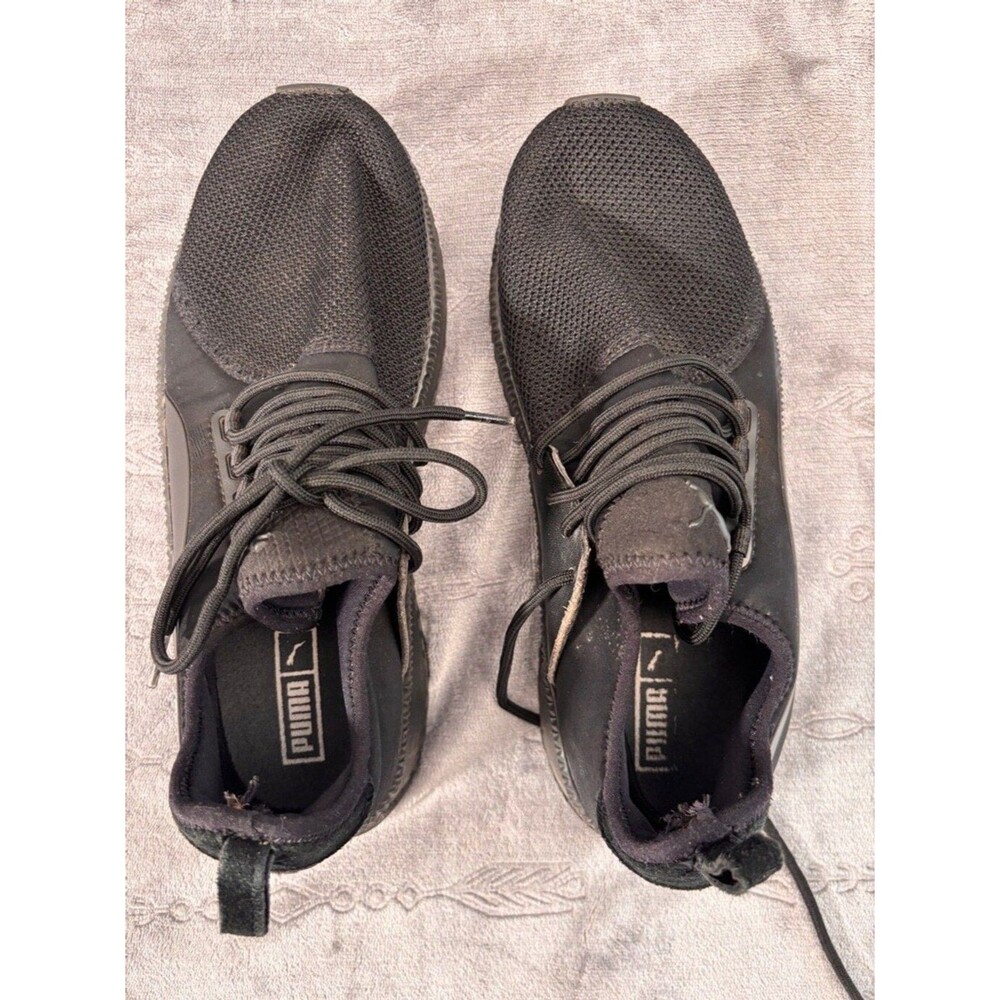 Puma Men's Sneakers - Black, Size 7.5
